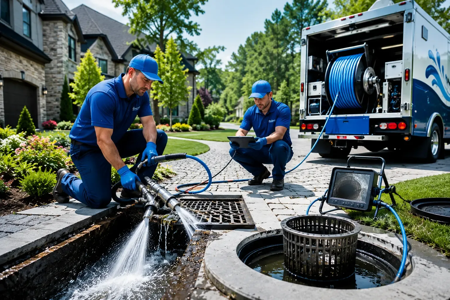 Local outdoor drain cleaning professionals in West Creek, NJ