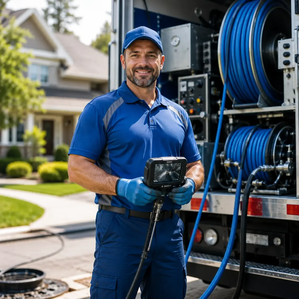 Local outdoor drain cleaning specialists in West Creek, NJ